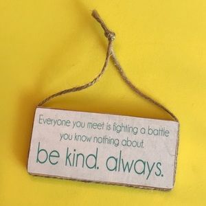 Mini Farmhouse Style Hanging Sign